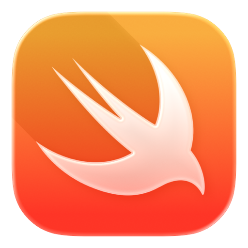 Apple Swift Programlama Dili ve iOS Geliştirme Logosu